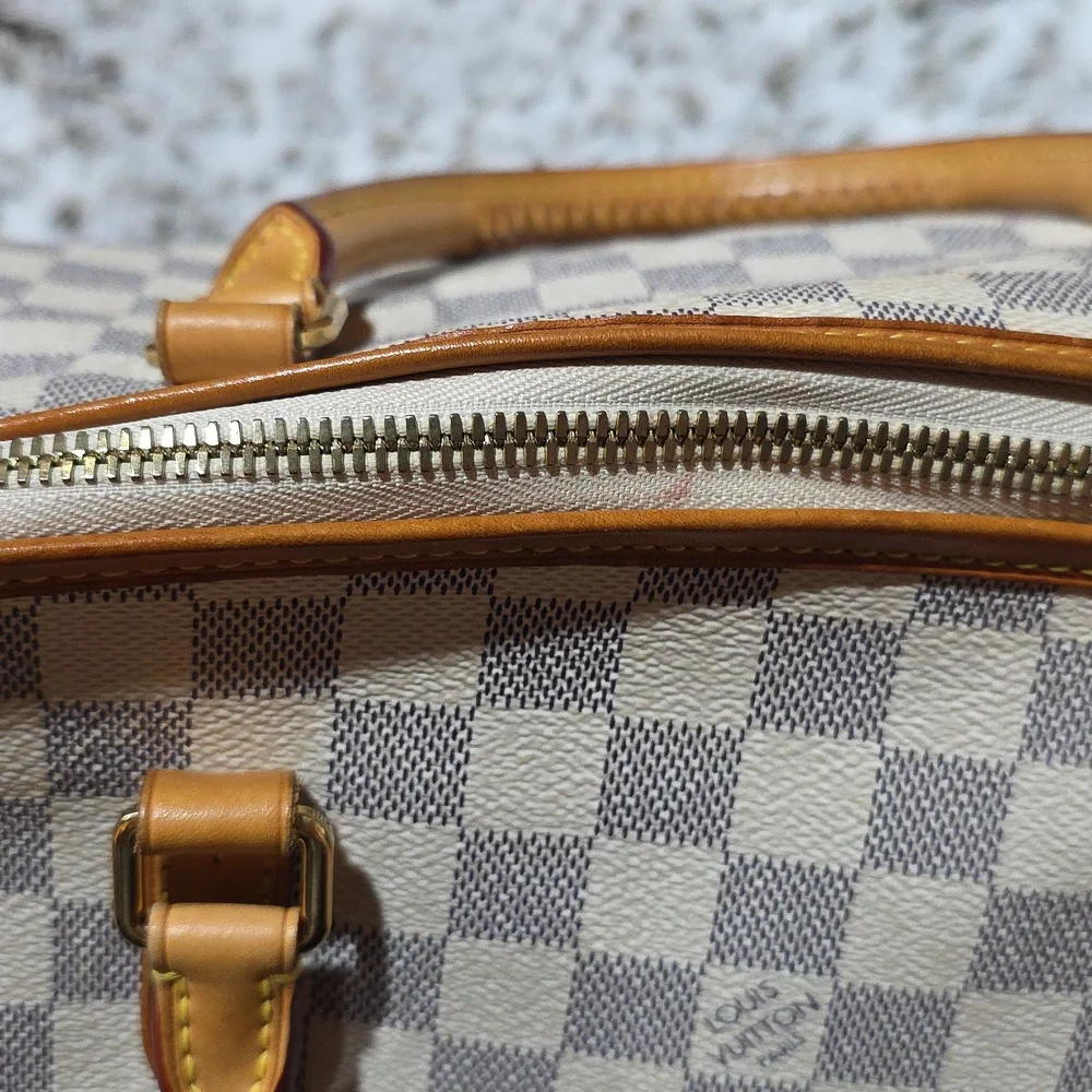 Louis Vuitton Damier Azur Riviera Handbag 2 Way - Picture 8 of 17